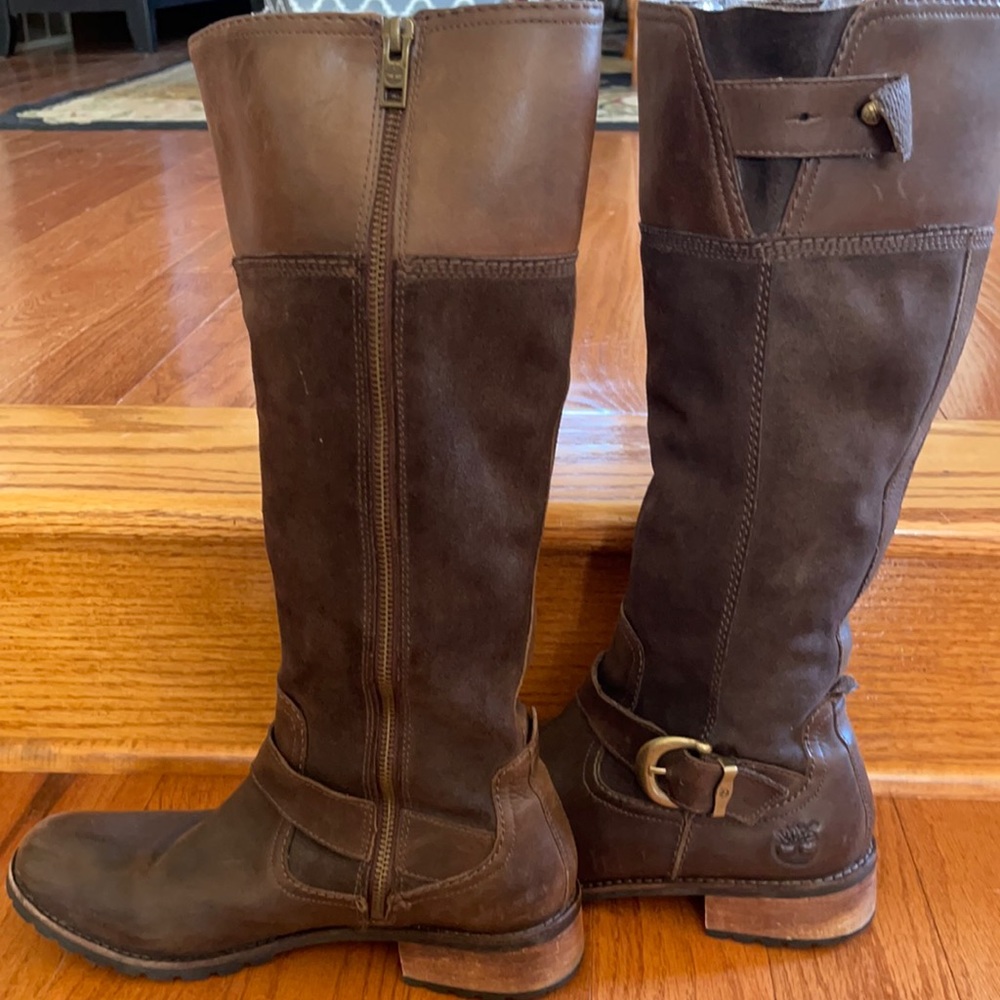 Timberland suede leather boots
